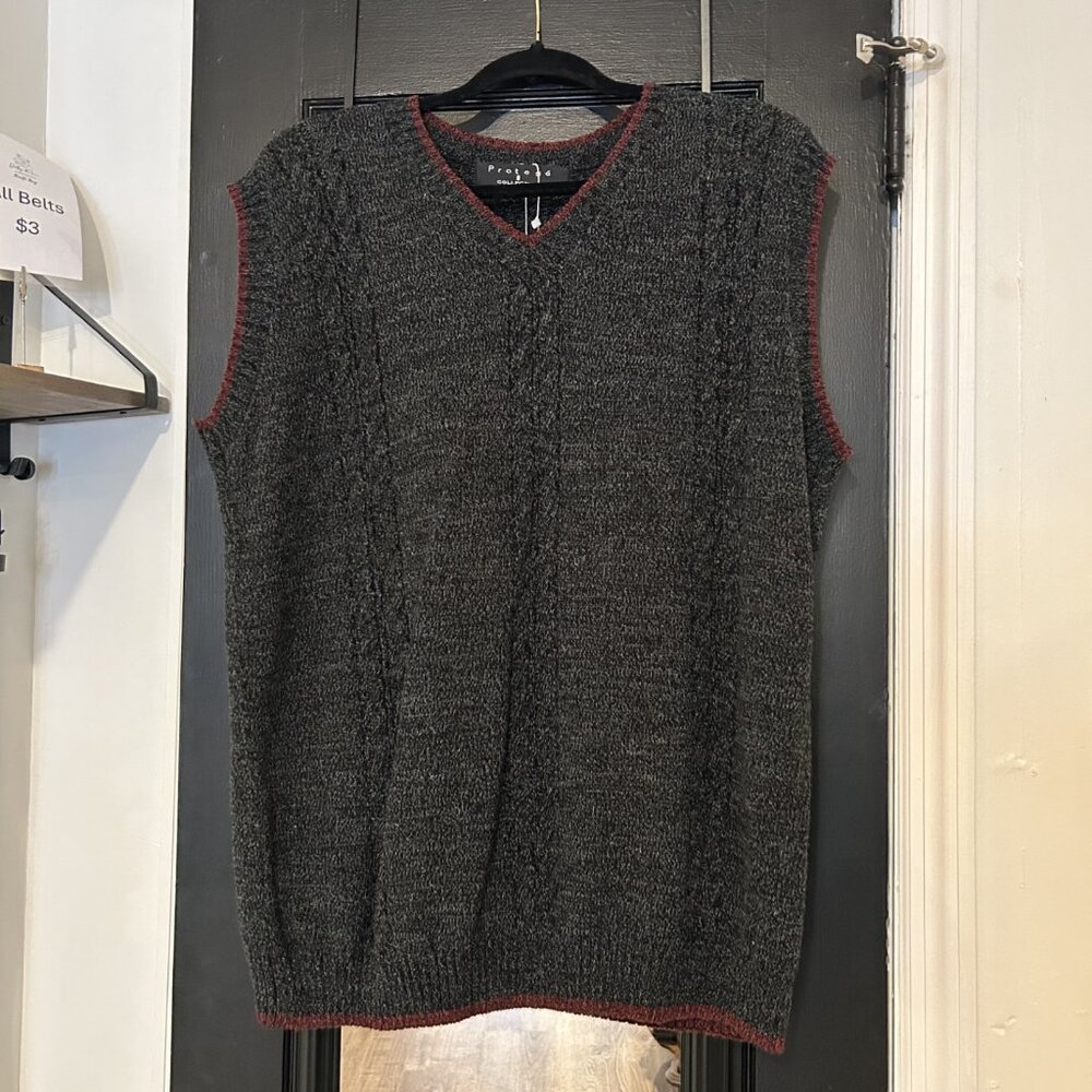 Protege Collection Shirt Gray & Maroon